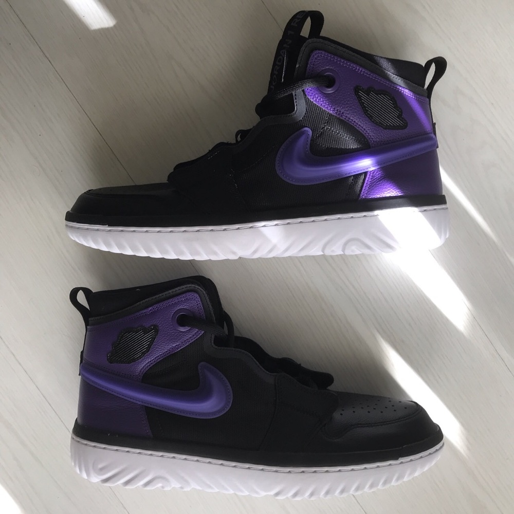 Air Jordan 1 React Purple Size 12